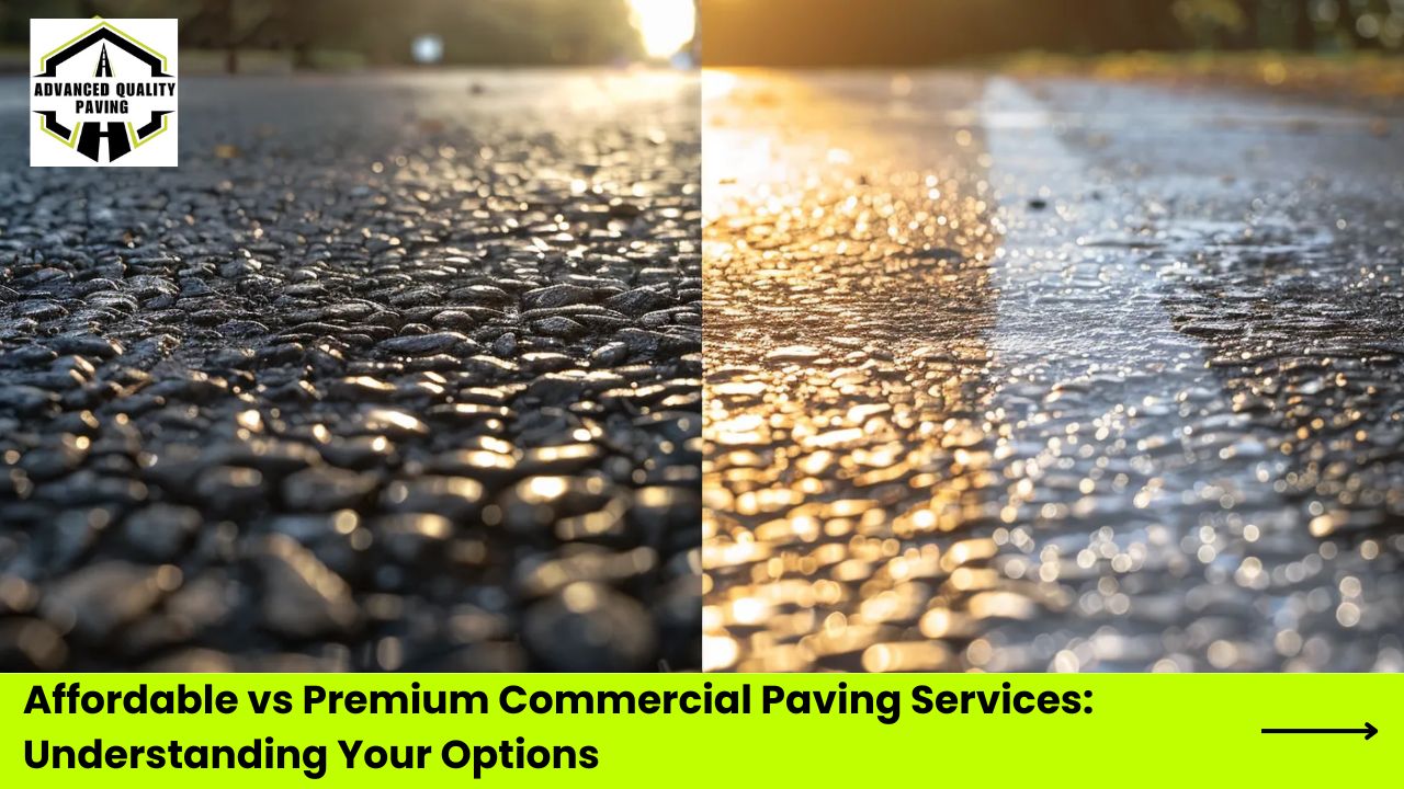 Affordable vs Premium Commercial Paving Services